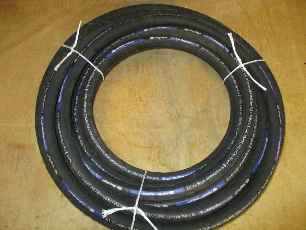 GATES HYDRAULIC HOSE 10EFG4K 5/8″ 50′ FEET FOUR WIRE HOSE SAE 100R12 4000 PSI