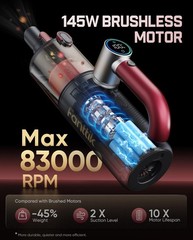 Fanttik X9 APEX Portable Air Compressor & Fanttik Cruise V11 APEX Handheld Va…