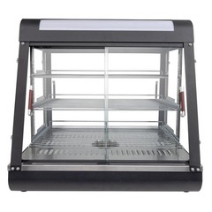Electric 3 Tiers 26″ Commercial Heat Food Pizza Warmer Display Case Restaurant