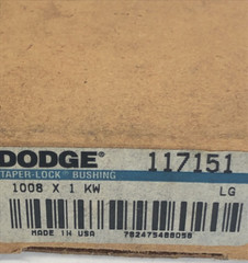 Dodge 117151 1008X1KW Taper-Lock Bushing, New (K)