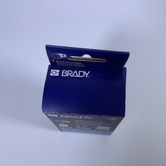 NEW Brady White Label Tape Cartridge Vinyl 3/4″ x 21′ BMP21 Plus Lab M21
