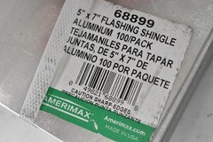 Amerimax 5 In X 7 In Pipe Flashing Aluminum 100 Pack Silver Roofing Shingle