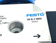 Festo LR-D-7-MIDI Regulator Valve G1/2″ Ports 162586