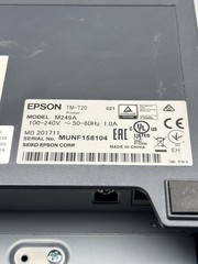EPSON TM-T20 (M249A) Thermal Receipt Printer w/ Cords and Paper – Used Tested
