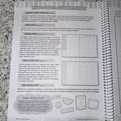 Pastel Pop Lesson Planner 8.5 inches X 11 inches