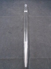 A&C Lab Glass 10mL 290mm x 12mm Volumetric Bulb Reusable Measuring Pipet Pipette