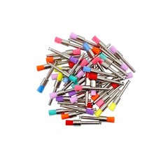 100 Pcs Dental Nylon Polishing Flat Latch Polisher Prophy Brush Disposable