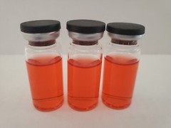 1200PCSLab 10ml Tall Clear Vials with Beveled Edg+1200, 20mm Red,blue yellow Cap