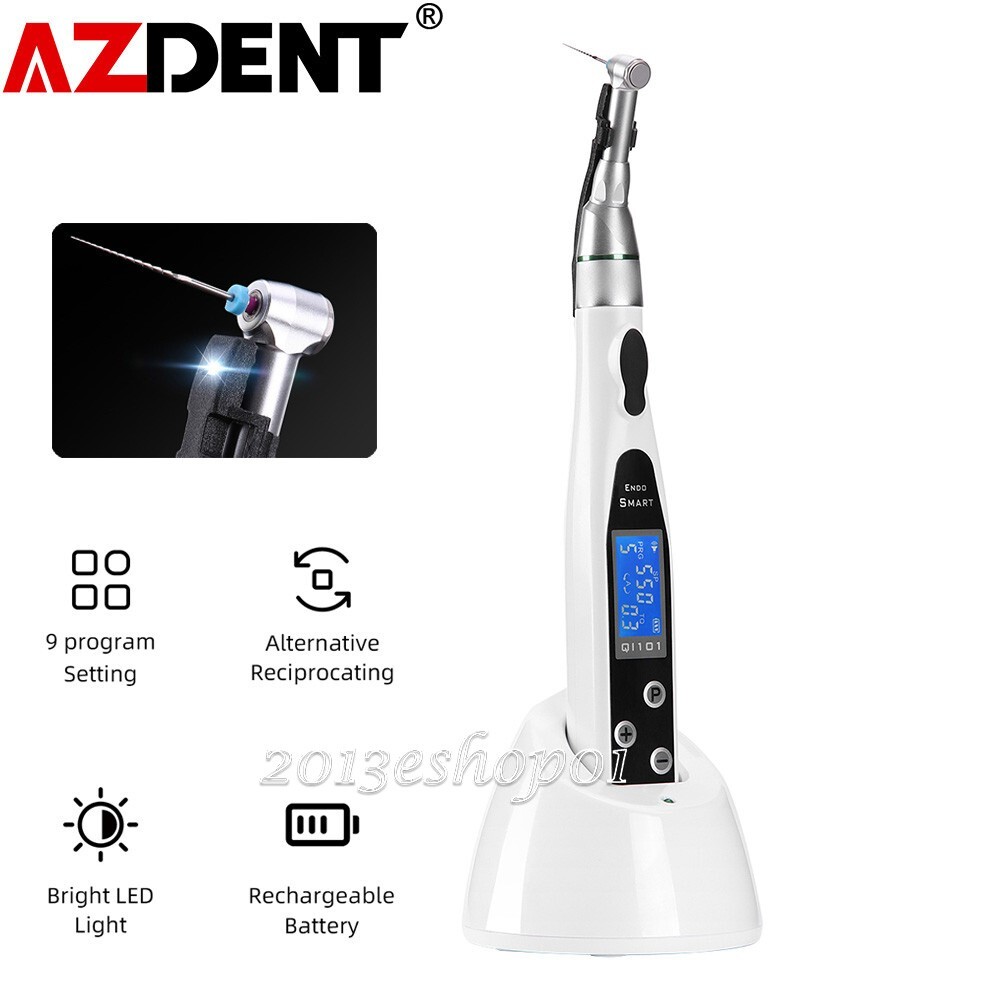 Dental Endo Motor Wireless Cordless 16:1 Handpiece Root Canal Treatment