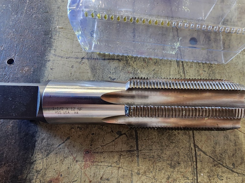 1 1/2-12 NF H4 HSS tap
