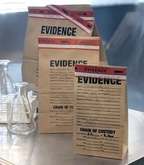 Paper Evidence Bag, Pack of 100 Small Medium Large