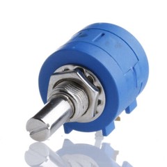 2/4/6Pcs 10-100K Ohm 3590S Rotary Wirewound Precision Potentiometer Pot 10-Turn
