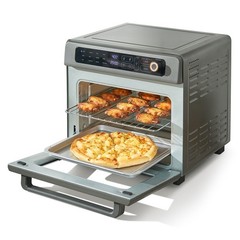 25L 1700W 12-in-1 convection oven with grill & pizza pan, fits 12 slices