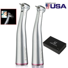 Dental 1:1 1:5 LED Fiber Optic Push Contra Angle Increasing Handpiece NSK types