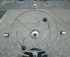 Kinetic Orbital Revolving Gadget Perpetual Motion Desk Office Art Decor Gift A