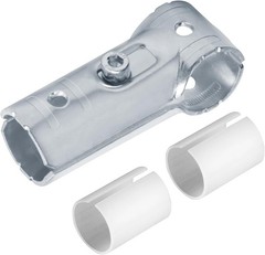 20 Sets T Pipe Clamp Connector, Fit 3/4″ Electrical-Metallic Tubing, Silver