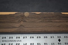 Ziricote Wood Veneer Sheet 3 x 45 inches 1/42nd 35137-39