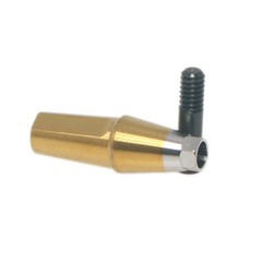 Titanium Straight Abutment Compatible with Osstem Hiossen Regular Ø4.5/5.0/6.0mm