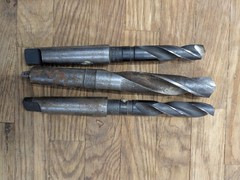 3 Morse Taper Shank Drill Bits 3/4″ And 1-1/32″ 2881423-T-313