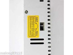 AC to DC 12V 30A 360W Universal Regulated Switching Power Supply Adapter Driver