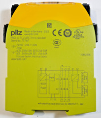 MUSHROOM Safety Relay PNOZ s7.1 C 24VDC 3 n/o Cascade | 751167 | 2W | W= 17.5mm