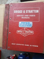 briggs and stratton service and parts manual