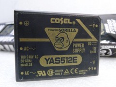 Cosel Power Gorilla Series 12V, 0.45A, AC-DC Power converter | YAS512E – NEW