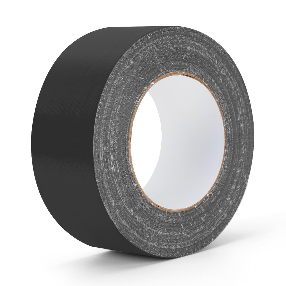 Black Duct Tape Heavy Duty Waterproof, 40 Yards X 2 Inch, 9 Mils Thickness Stron
