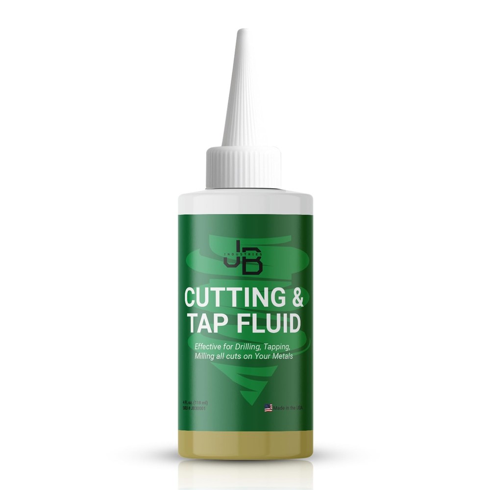 JB Industries Cutting & Tapping Fluid, 4 oz – High-Performance Cutting Oil,