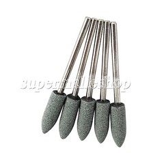 30 Pcs #13 Dental Lab Mounted Finishing Points Polishers Green Mounted Stones SM