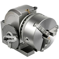 Indexing Dividing Head BS-1 6″ 3 Jaw Chuck & Tailstock for CNC Milling Machine