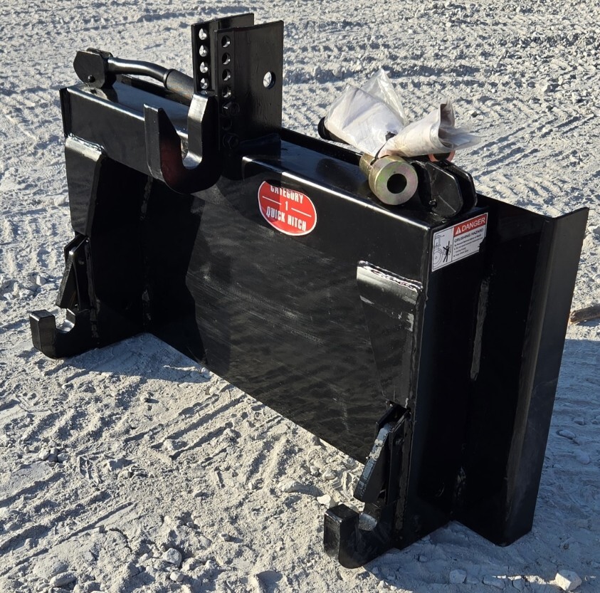 PROWorks Bobcat MT to 3 Point CAT 1 Quick Hitch Adapter Free Shipping!