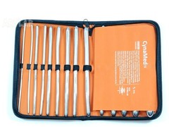 Premium set of 14 Hegar Dilator Set Uterine Urethral Diagnostic Surgical Sounds