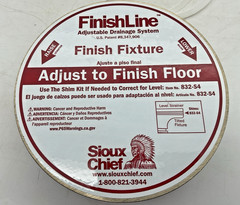 NEW Sioux Chief Finish Line 834-4DNR On Grade Cleanout System 4 Inch