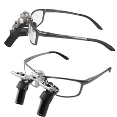 6.0X Dental Surgical 48° Ergo Loupes Optical Lens Flip-up Magnifying Glasses