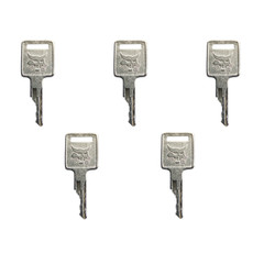 5PCS Ignition Key Set For Bobcat Skid Steer Loader Excavator | Replaces 6693241