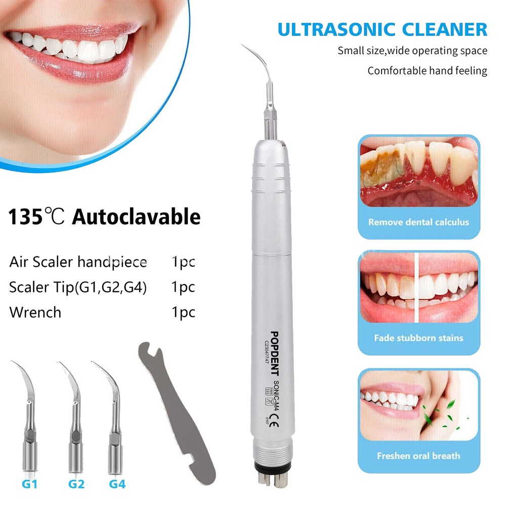 Dental Ultrasonic Air Perio Scaler Handpiece Hygienist Cavitron 2 Hole / 4 Hole