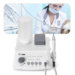 VRN Dental Ultrasonic Scaler LED Handpiece A8 /Air Polisher Sandblasting 4Holes