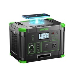 1000W Power Station Portable 999Wh Generator for Solar Outdoor Trips Camping NEW