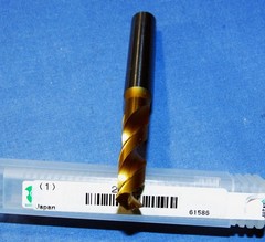 OSG Screw Machine Length Drill Bit: 8.60 mm (0.3386) Dia, 120 deg, Vanadium