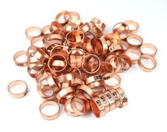 50 Pack High Quality 3/4″ PEX Copper Crimp Rings Lead Free for 3/4″ PEX Tubing