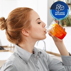 100 PACK 5 OZ DISPOSABLE PLASTIC CUPS BPA FREE PARTY COLD DRINK SMOOTHIE SET