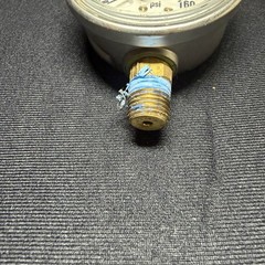 WIKA 0-160 PSI Stainless Steel Pressure Gauge Max Pointer Used PSE&G Calibration