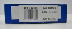 Vintage Gussco 5×8 1/3 Cut Blank Guides Box of 100 Office Art Supplies Media