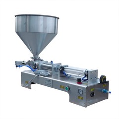100-1000ml Paste Liquid Piston Filler Heating Filling Machine Single Nozzle