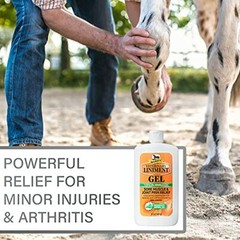 Absorbine Veterinary Liniment Sore Muscle, Joint & Arthritis Pain Relief, 12 oz