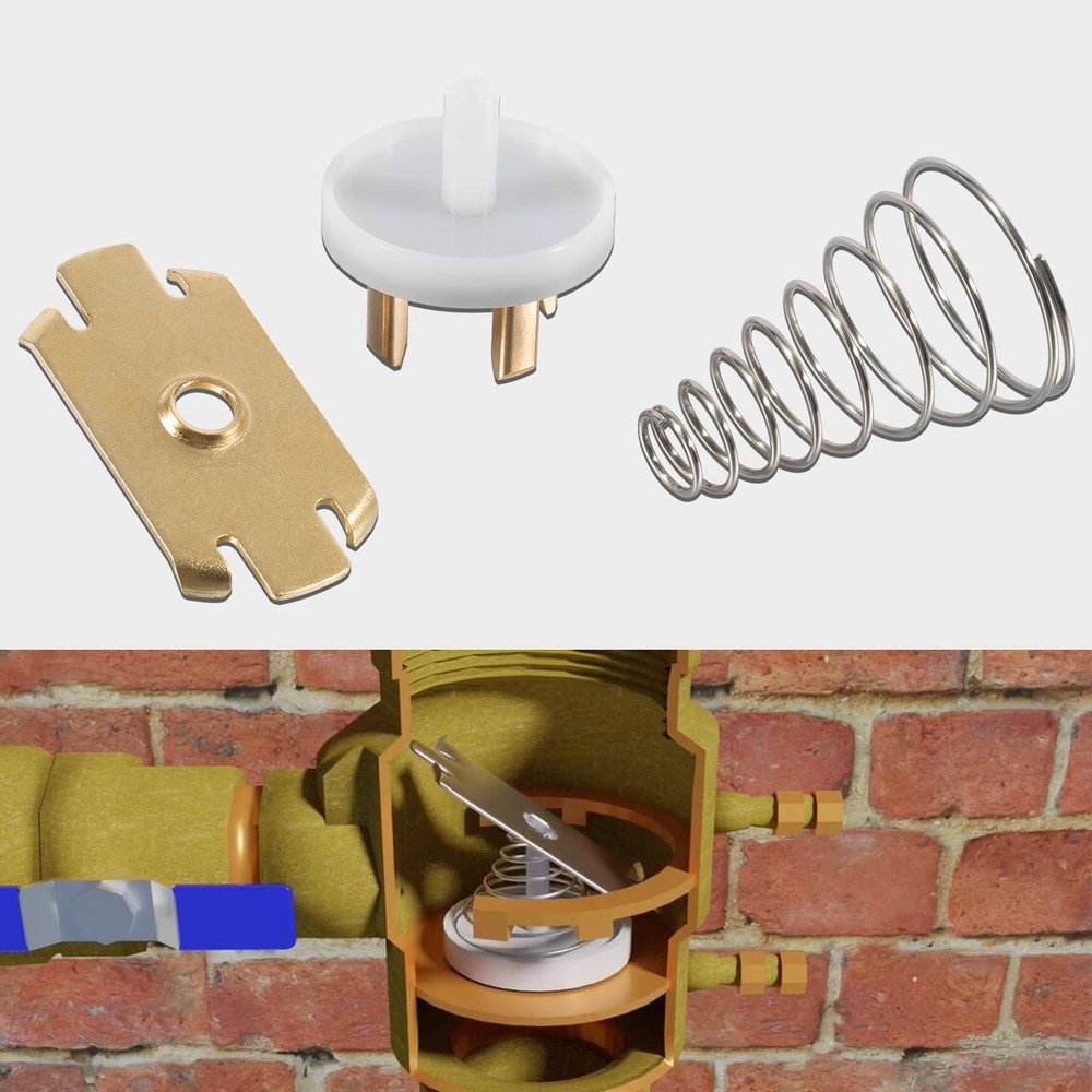 905-052 765 Check Valve Assembly Repair Kit Fit for Model 1″-1-1/4″ in White
