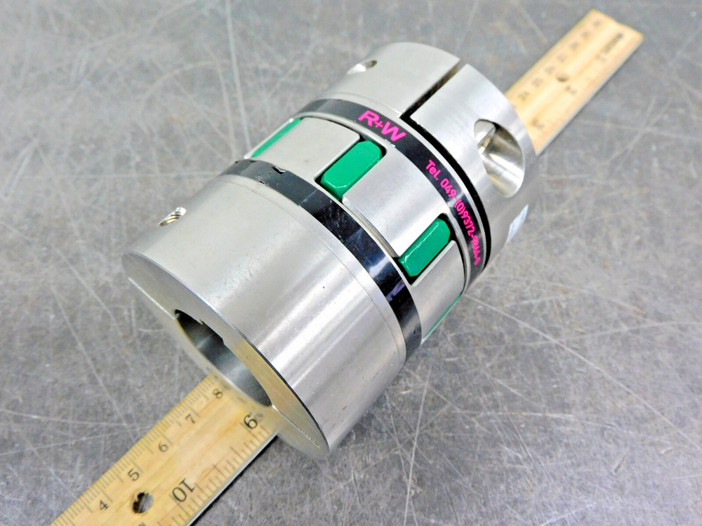 R&W Jaw Shaft Coupling Clamping 1-1/4″ to 1-1/4″ 1.250 Stainless Steel