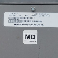 Daavlin 7 Ser CT 311-4 Metal Enclosure Box Gray 100-120V AC 6.3A