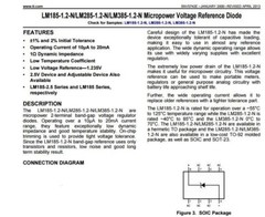 20 Nat’l Semi 1.2V Voltage Regulators # LM385M-1.2 EZ Solder Use Only Pins 4 & 8
